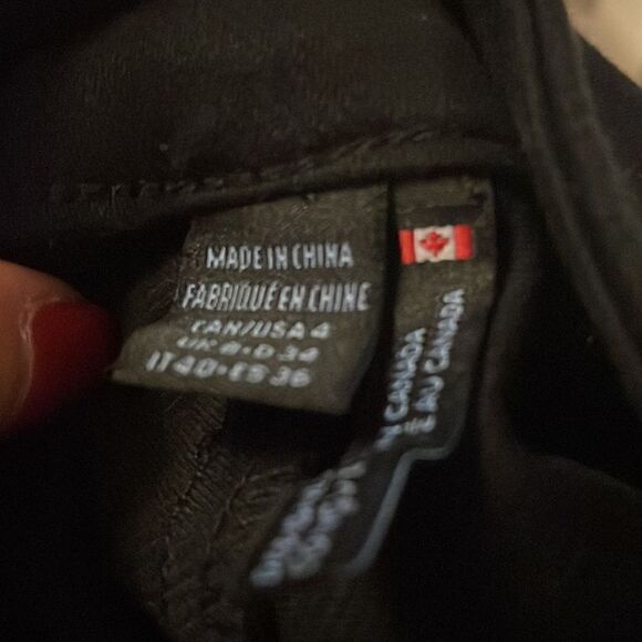 FDJ Pull On Cigarette Black Jegging Pants - 4 - NWT - Picture 7 of 11